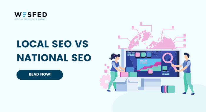 Local Seo Vs National Seo | WESFED Local Seo Vs National Seo | WESFED